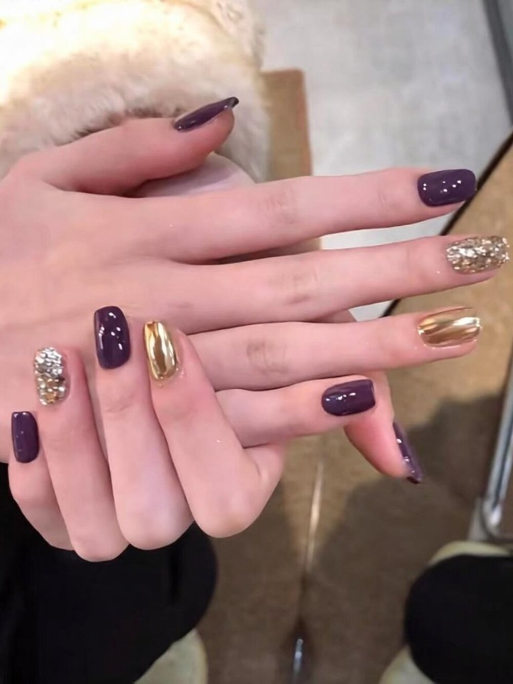 Customizable handmade press-on nails reusable